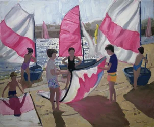 Voilier, Royan, France, 1992
